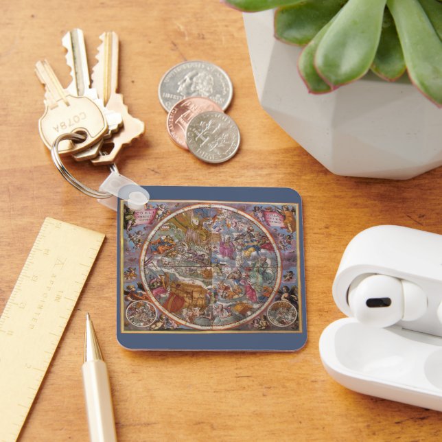 Llavero Mapa de Constelaciones Cristianas, Cielos del Sur (Escritorio )