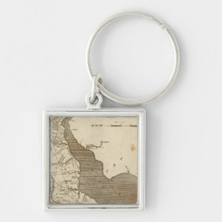 Llavero Mapa de Delaware de Arrowsmith