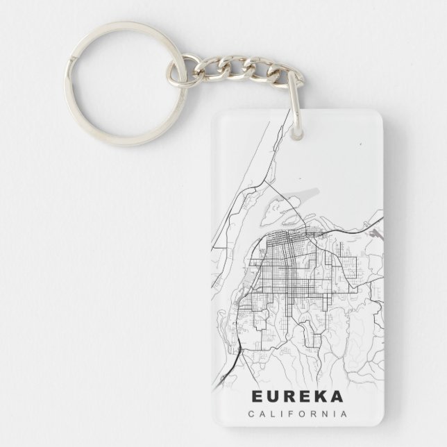 Llavero Mapa de Eureka (Frente)