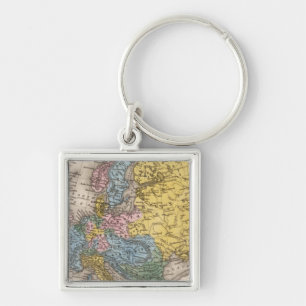Llavero Mapa de Europa 4