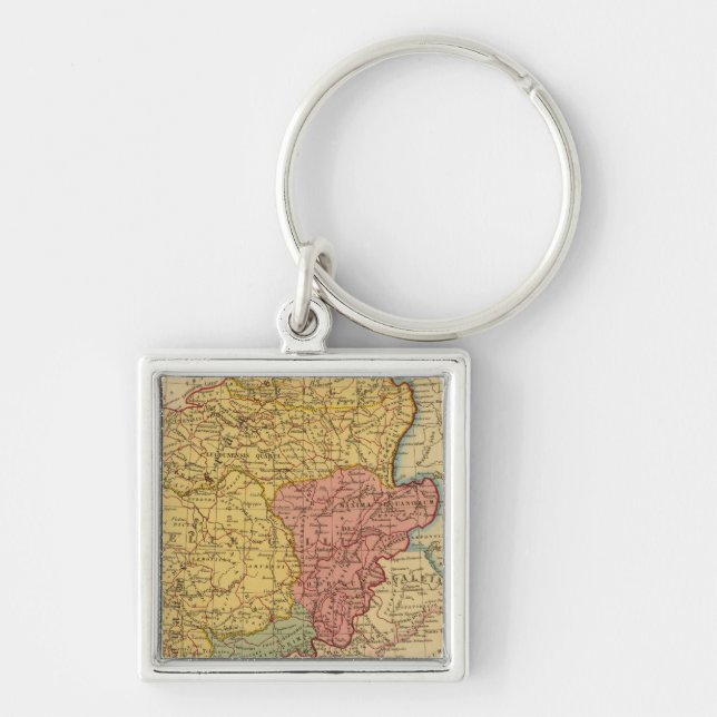 Llavero Mapa de Gaul (Frente)