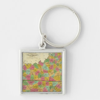 Llavero Mapa de Kentucky y Tennessee