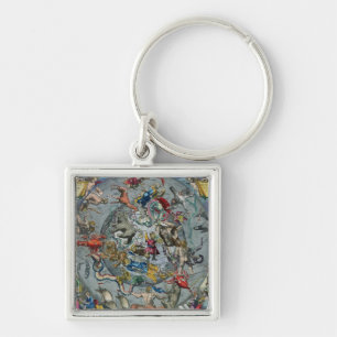 Llavero Mapa de las constelaciones del septentrional