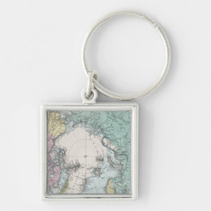 Llavero Mapa de los mares polares