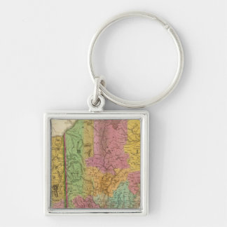 Llavero Mapa de Maine New Hampshire y Vermont