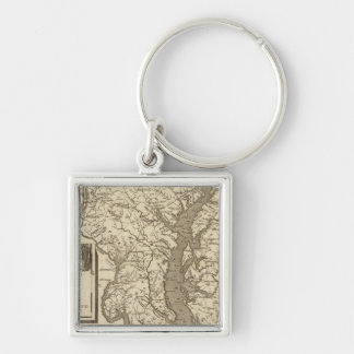 Llavero Mapa de Maryland por Arrowsmith