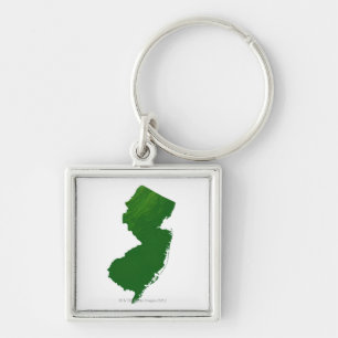 Llavero Mapa de New Jersey 2