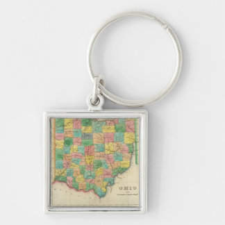 Llavero Mapa De Ohio