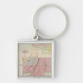 Llavero Mapa de Owatonna, Mapa de Mantorville, Minnesota