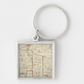 Llavero Mapa de Wisconsin