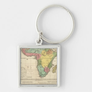 Llavero Mapa del Atlas de África 2