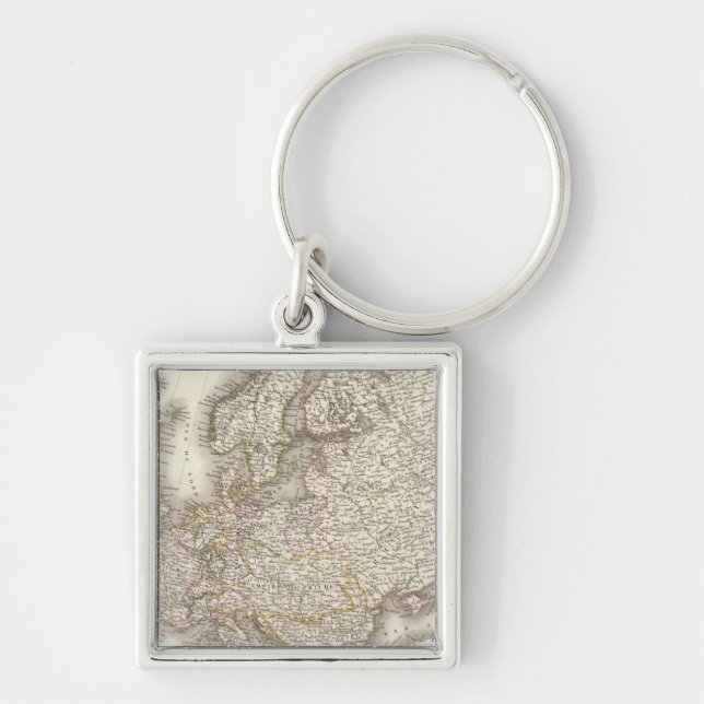 Llavero Mapa del Atlas L'Europe (Frente)