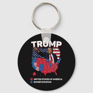 Llavero Mapa electoral 2024 Estados Unidos de América Dumb