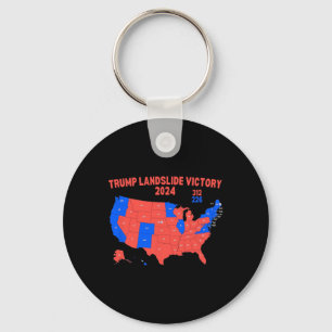 Llavero Mapa electoral de 2024 de Trump
