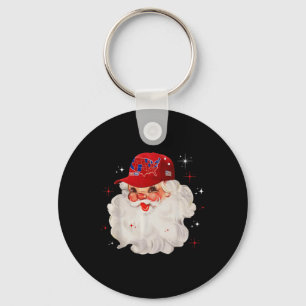 Llavero Mapa electoral de Trump Feliz Navidad Santa H