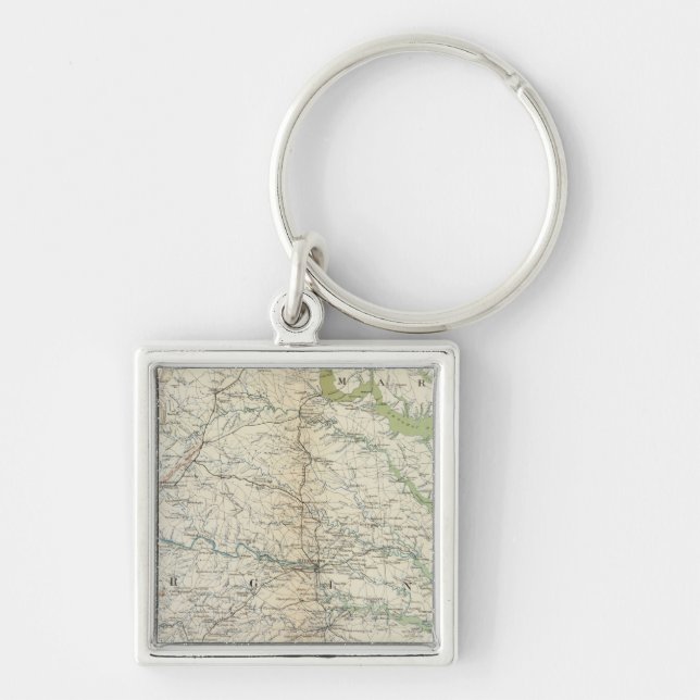 Llavero Mapa general II (Frente)