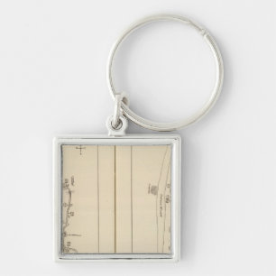 Llavero Mapa índice del condado de Putnam condado de Dutc