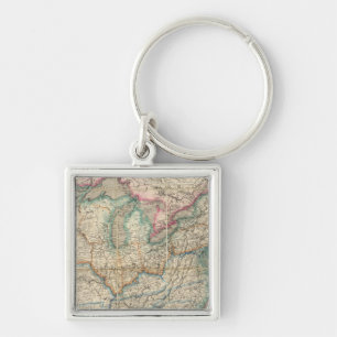 Llavero Mapa militar de Wyld en Estados Unidos