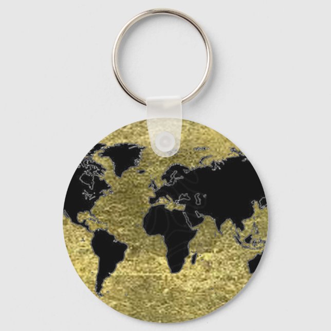 Llavero Mapa mundial (Anverso)