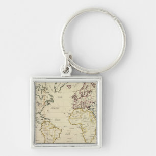 Llavero Mapa mundial