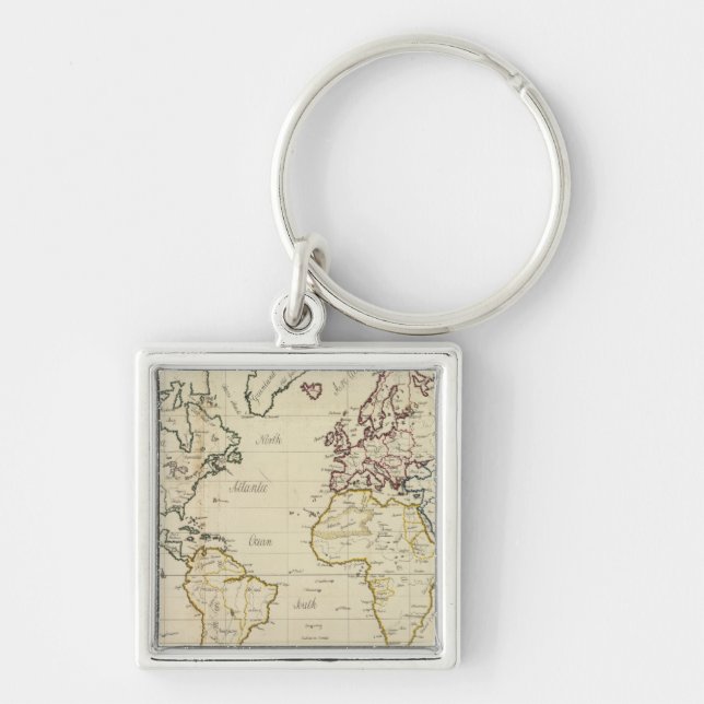 Llavero Mapa mundial (Frente)