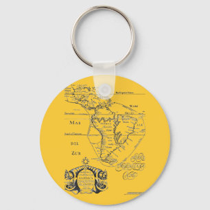 Llavero Mapa PirateTreasure
