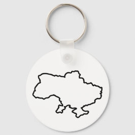 Llavero Mapa ucraniano. Ucrania