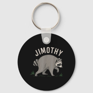 Llavero Mapache divertido de Jimothy gráfico de vida silve