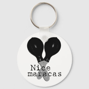 Llavero Maracas agradable
