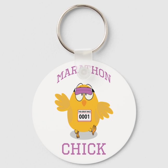 Llavero Marathon Chick (Anverso)