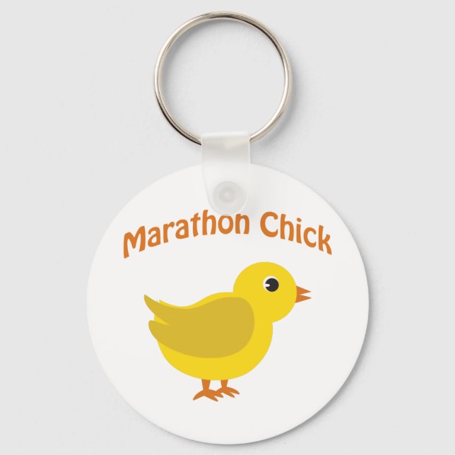 Llavero Marathon Chick (Anverso)