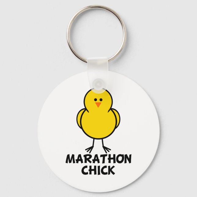 Llavero Marathon Chick (Anverso)