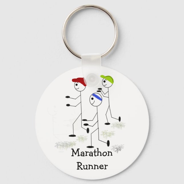 Llavero Marathon Runners (Anverso)