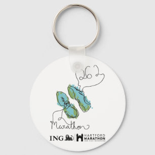 Llavero Maratón de Hartford: Zapatos