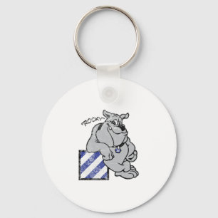 Llavero Marauder 3ª División De Infantería Rocky El Bulldo