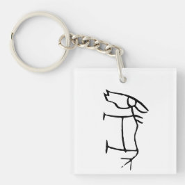 Llavero Maravilloso caballo-zodiaco chino-#001-