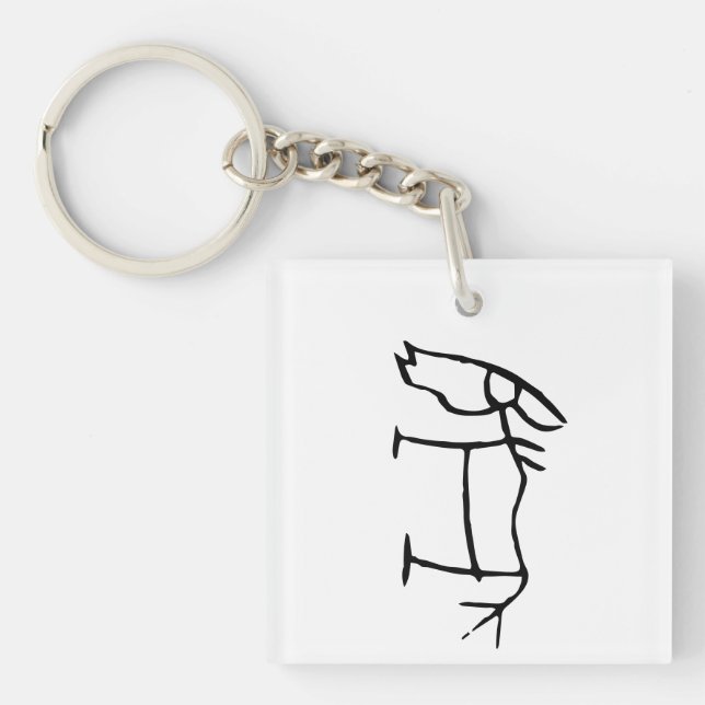 Llavero Maravilloso caballo-zodiaco chino-#001- (Frente)