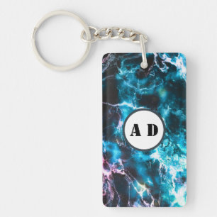 Llavero Marble azul