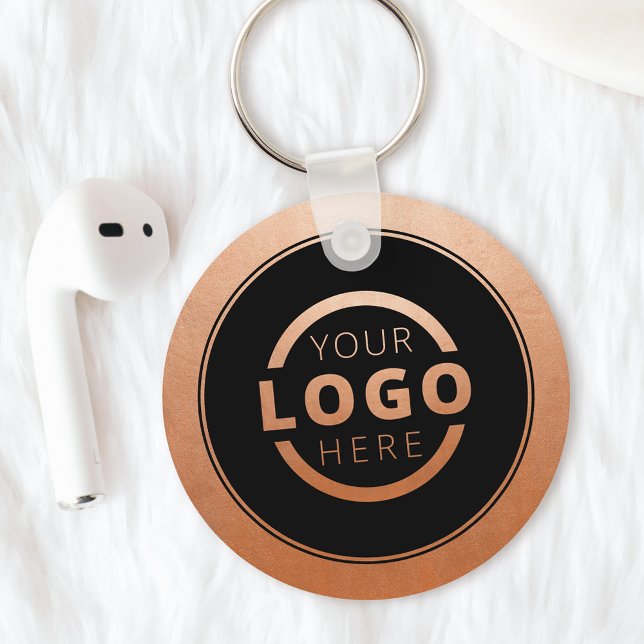 Llavero Marca de logotipo comercial promocional de cobre p (Subido por el creador)