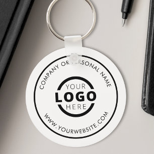 Llavero Marca de logotipo comercial promocional de color p