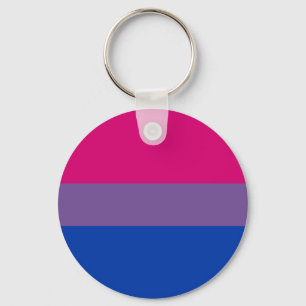 Llavero Marca de orgullo bisexual