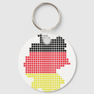 Llavero marca de píxeles de alemania
