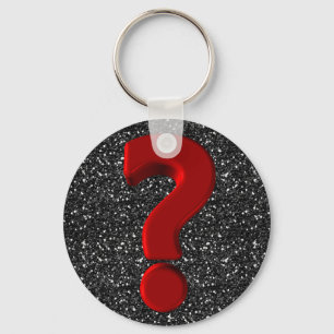 Llavero Marca de preguntas Keychain