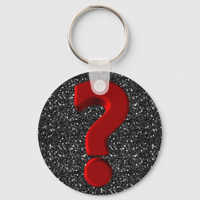 Llavero Marca de preguntas Keychain (Anverso)