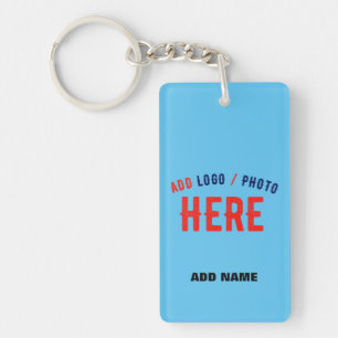 LLAVERO MARCA DE VERIFICACIÓN AZUL DE LA PERSONALIZADO MOD