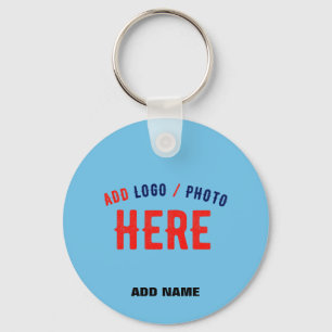 LLAVERO MARCA DE VERIFICACIÓN AZUL DE LA PERSONALIZADO MOD