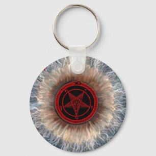 LLAVERO MARCA DEL DIABLO EYEBALL