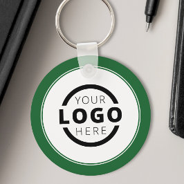 Llavero Marca personalizado Green Promotional Business Log
