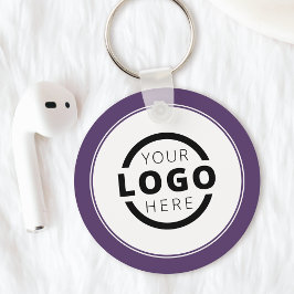 Llavero Marca personalizado Purple Promotional Business Lo