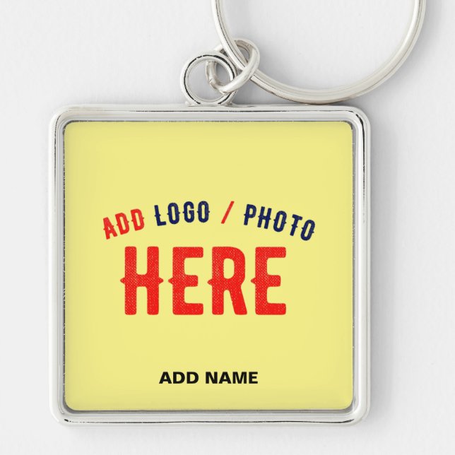 LLAVERO MARCA VERIFICADA AMARILLA PASTEL PERSONALIZADO MOD (Frente)